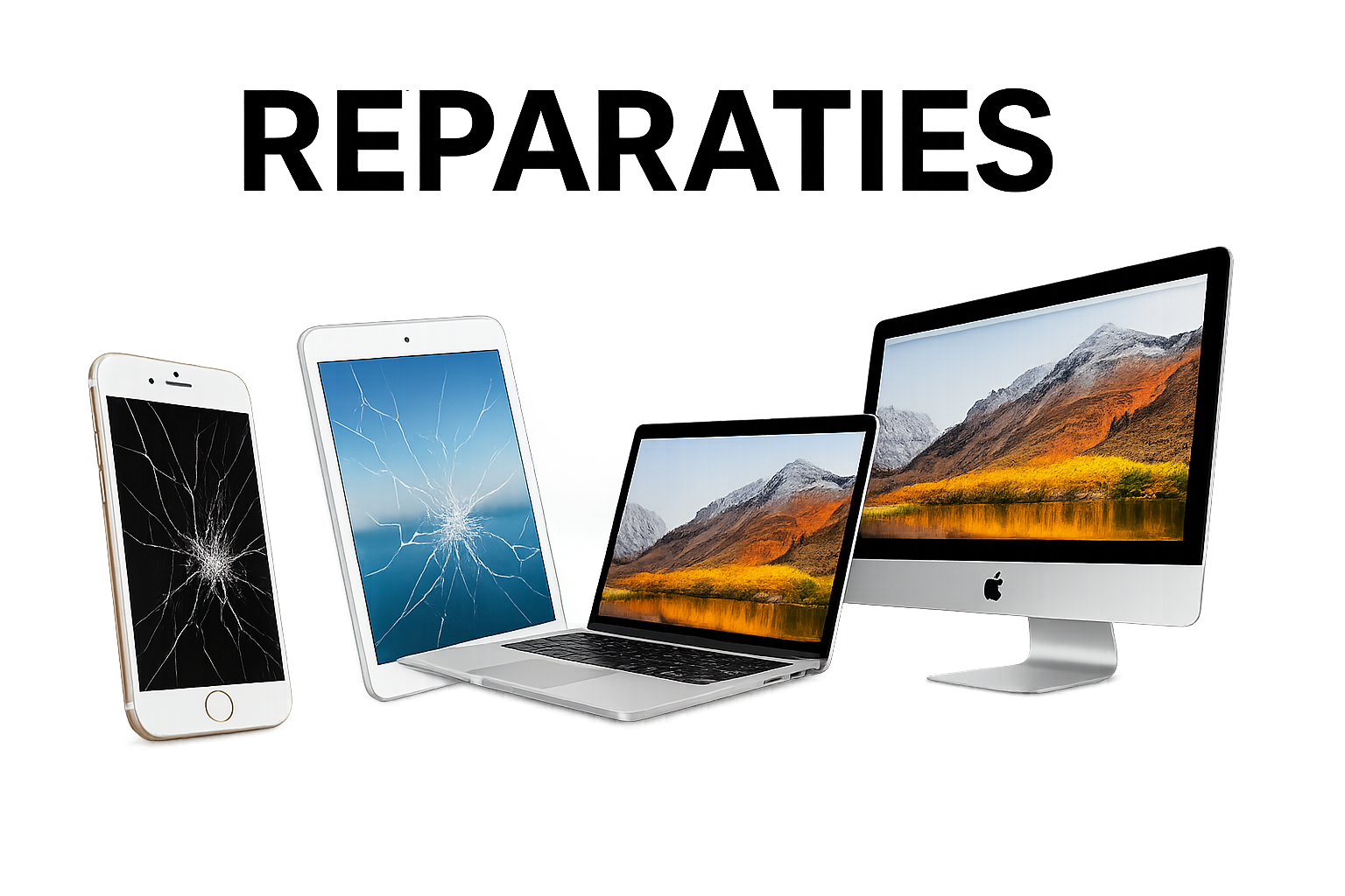 Is uw telefoon, tablet, laptop of computer defect !